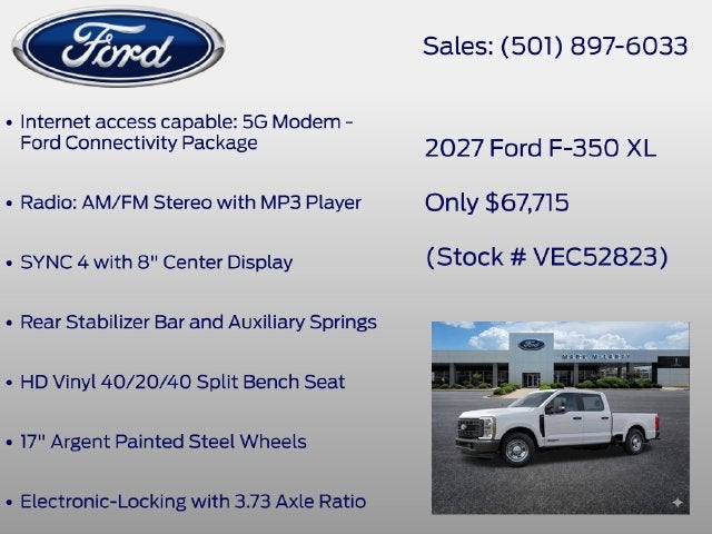 2027 Ford F-350SD XL