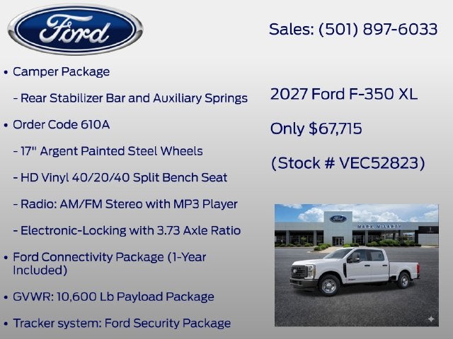 2027 Ford F-350SD XL
