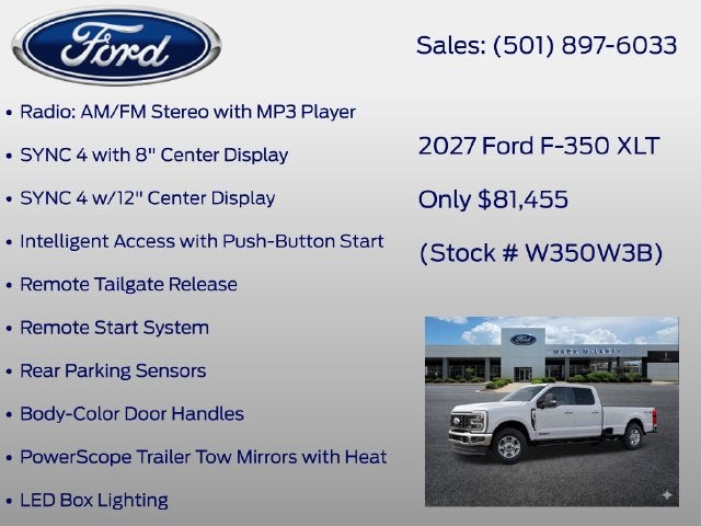 2027 Ford F-350SD XLT