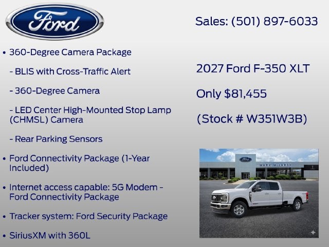 2027 Ford F-350SD XLT