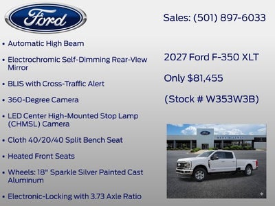 2027 Ford F-350SD XLT