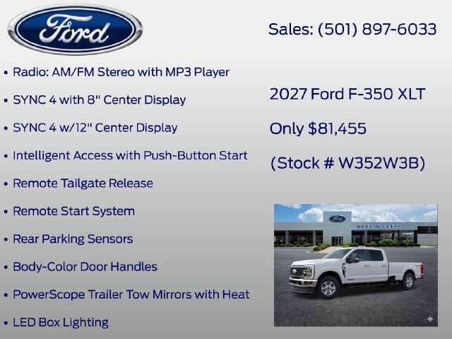 2027 Ford F-350SD XLT