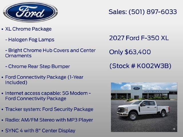 2027 Ford F-350SD XL