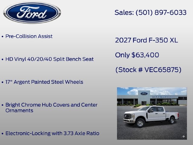 2027 Ford F-350SD XL