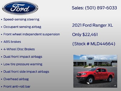 2021 Ford Ranger XL