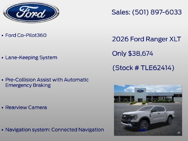 2026 Ford Ranger XLT