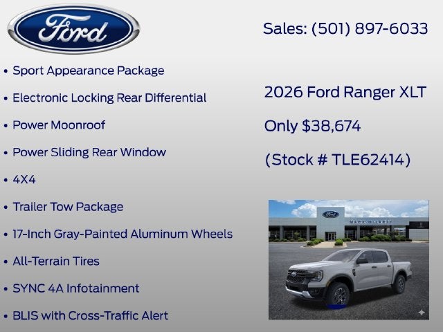 2026 Ford Ranger XLT