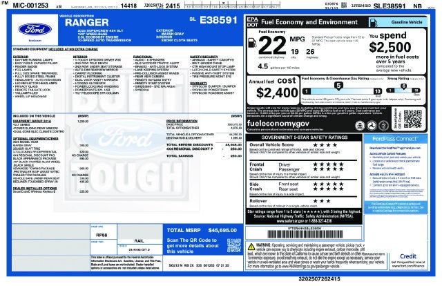 2025 Ford Ranger XLT