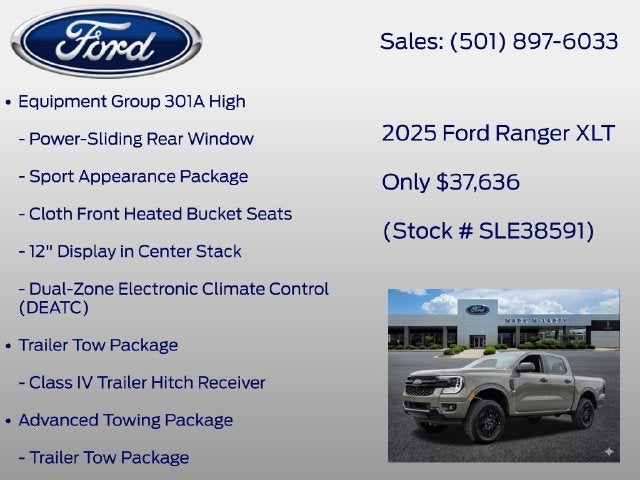 2025 Ford Ranger XLT