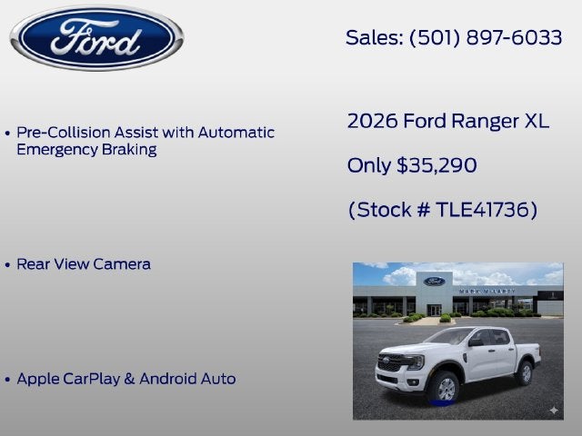 2026 Ford Ranger XL