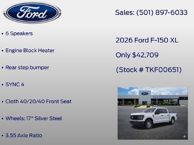 2026 Ford F-150 XL