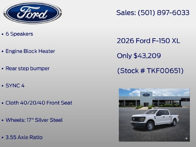 2026 Ford F-150 XL