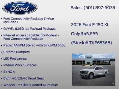 2026 Ford F-150 XL
