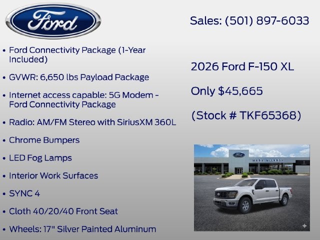 2026 Ford F-150 XL