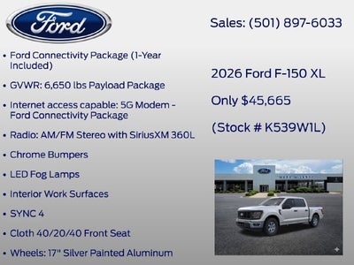 2026 Ford F-150 XL