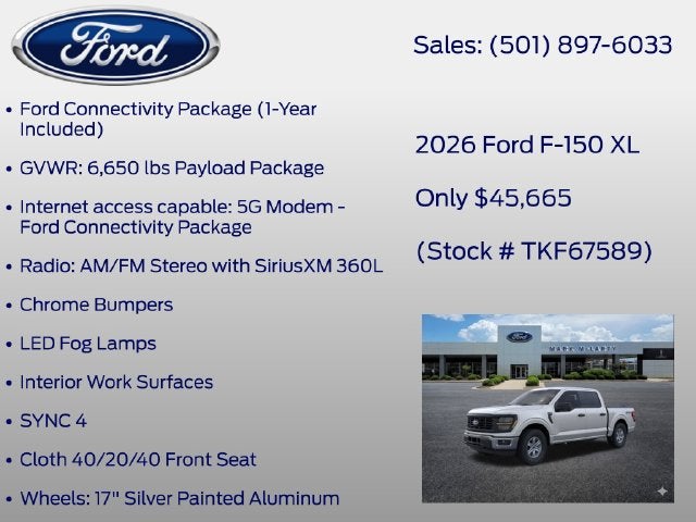 2026 Ford F-150 XL