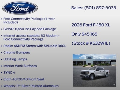 2026 Ford F-150 XL