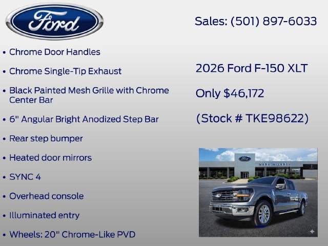 2026 Ford F-150 XLT