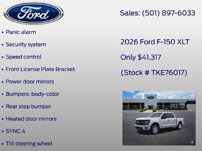 2026 Ford F-150 XLT