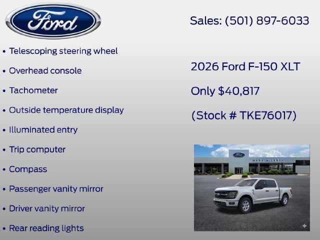 2026 Ford F-150 XLT