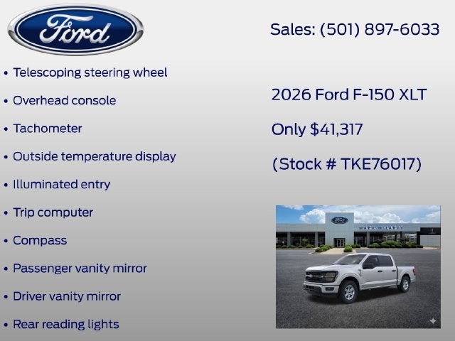 2026 Ford F-150 XLT