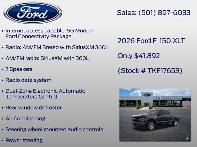 2026 Ford F-150 XLT