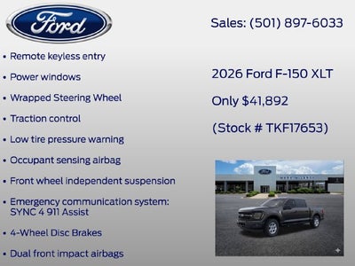 2026 Ford F-150 XLT