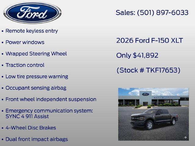 2026 Ford F-150 XLT