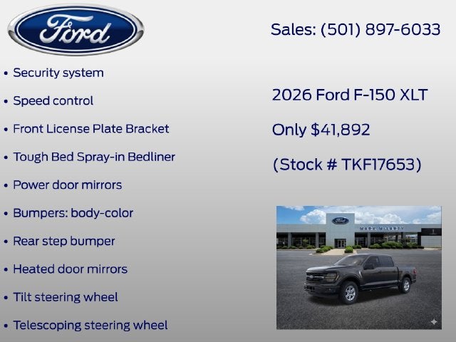 2026 Ford F-150 XLT