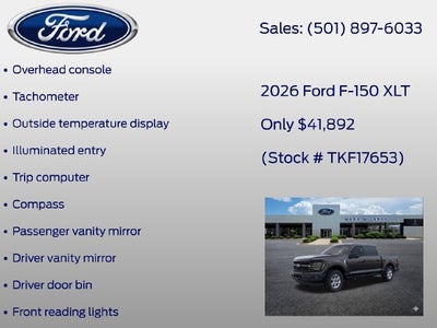 2026 Ford F-150 XLT