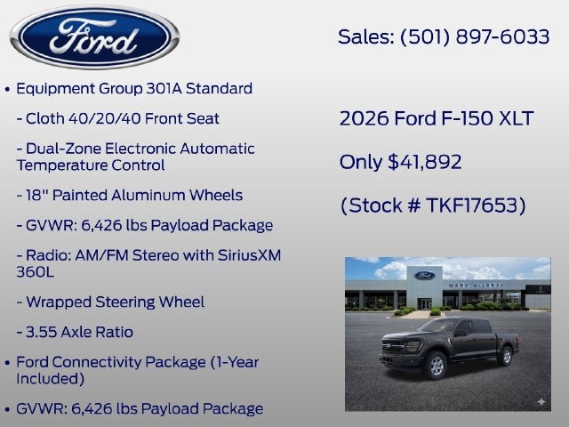 2026 Ford F-150 XLT