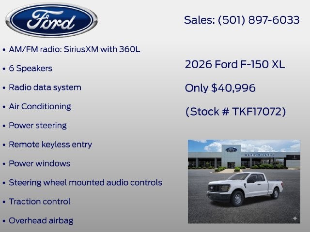 2026 Ford F-150 XL