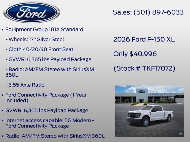 2026 Ford F-150 XL
