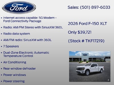 2026 Ford F-150 XLT