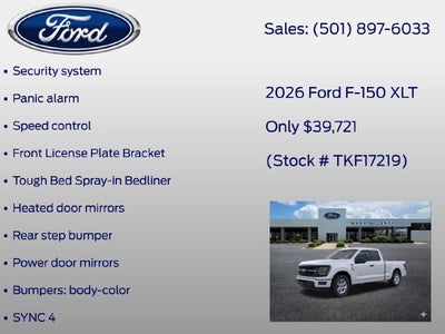 2026 Ford F-150 XLT