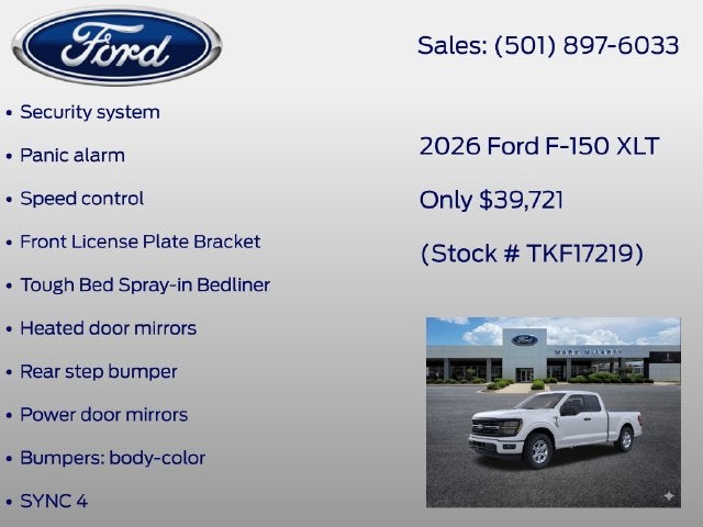 2026 Ford F-150 XLT