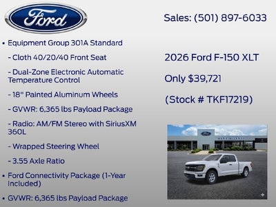 2026 Ford F-150 XLT