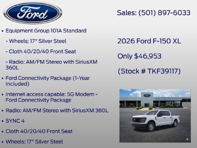 2026 Ford F-150 XL