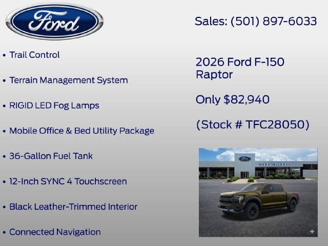 2026 Ford F-150 Raptor