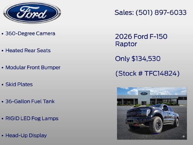 2026 Ford F-150 Raptor