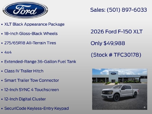 2026 Ford F-150 XLT