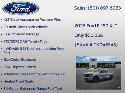 2026 Ford F-150 XLT