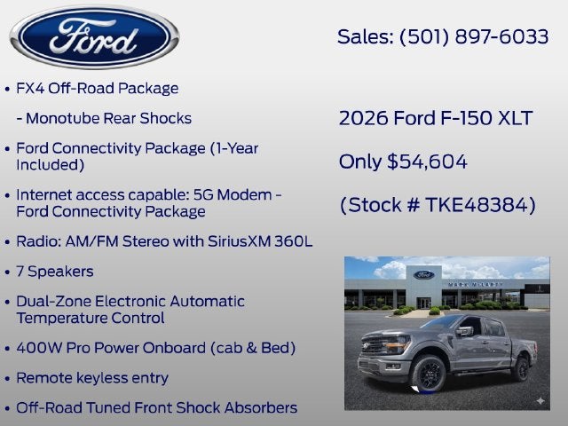 2026 Ford F-150 XLT