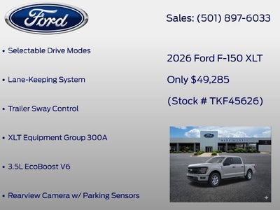 2026 Ford F-150 XLT