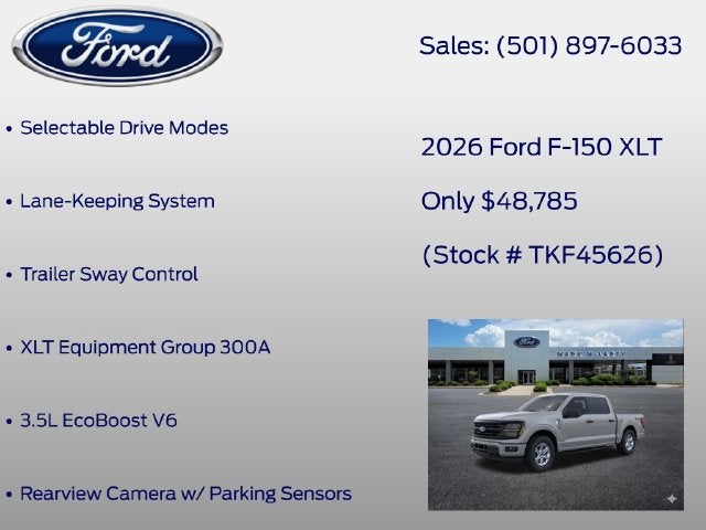 2026 Ford F-150 XLT