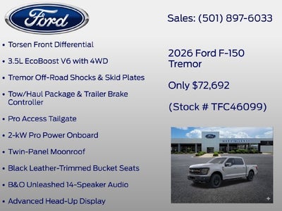 2026 Ford F-150 Tremor