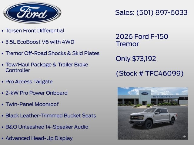 2026 Ford F-150 Tremor