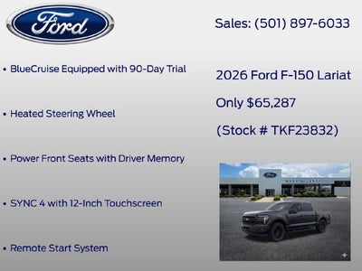 2026 Ford F-150 Lariat