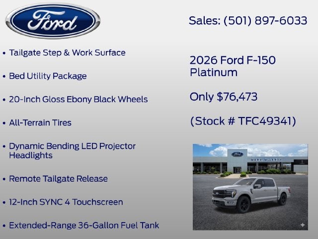 2026 Ford F-150 Platinum