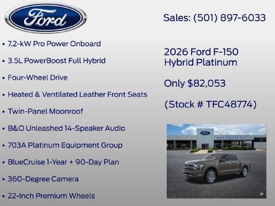 2026 Ford F-150 Platinum